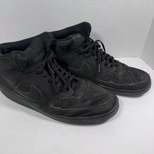 Nike Court‎ Vision Mid Men's Sneaker US Size 12 Black